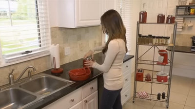 Keep Your Kitchen Tidy With The Origami 5-Shelf Pantry Rack