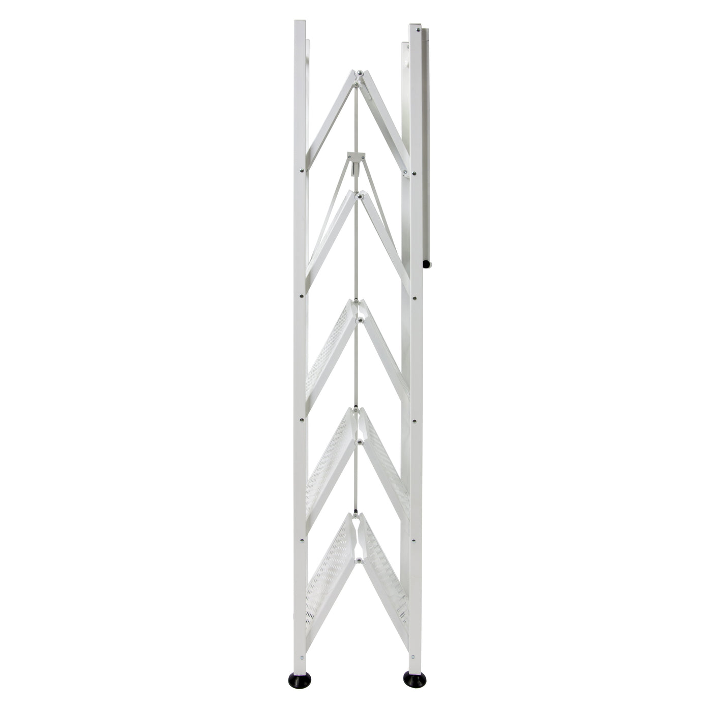 THE RB - FOLDABLE 6-TIER PERFORATED RACK. TALL/SLIM MODEL.