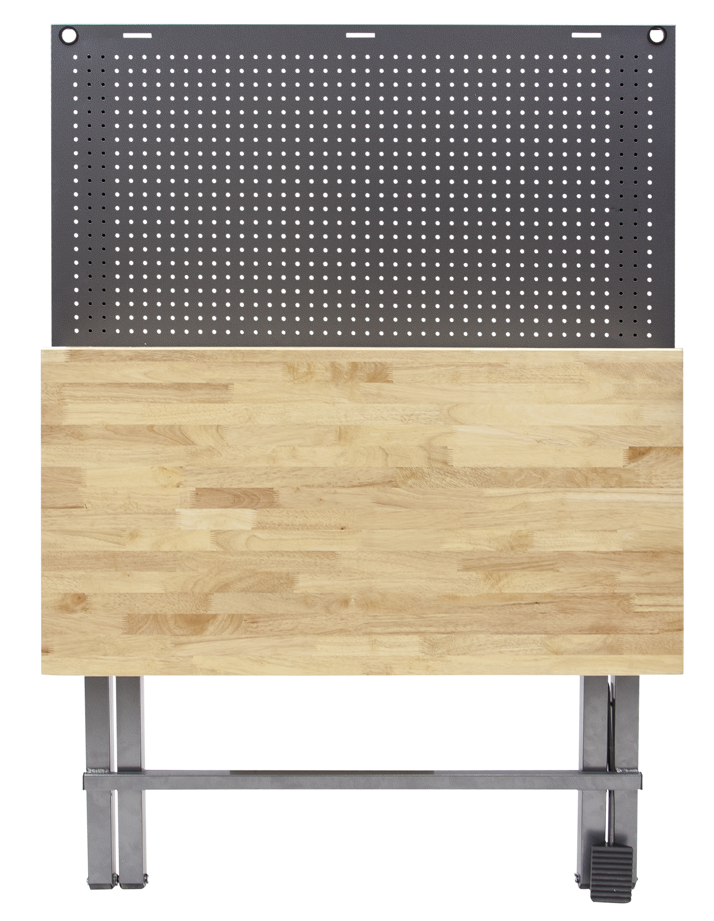 Origami x Mighti Collaboration - Folding Workbench with Pegboard