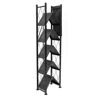 RB-OTM Series: 6-Tier Classic Stamped Bookcase