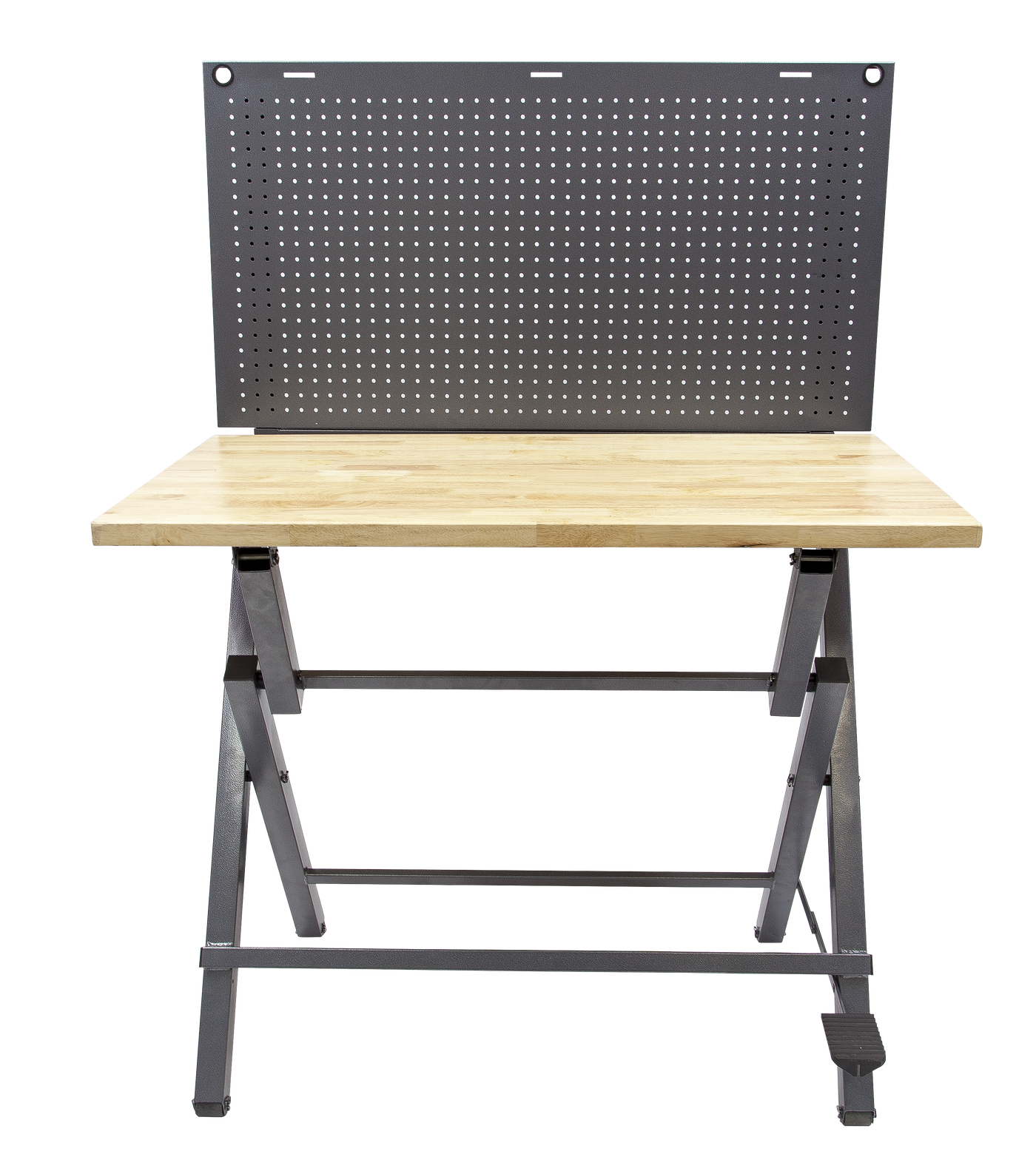 Origami x Mighti Collaboration - Folding Workbench with Pegboard