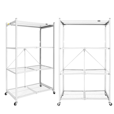 R5 Series: 4-Shelf Large Storage Rack-2 pack