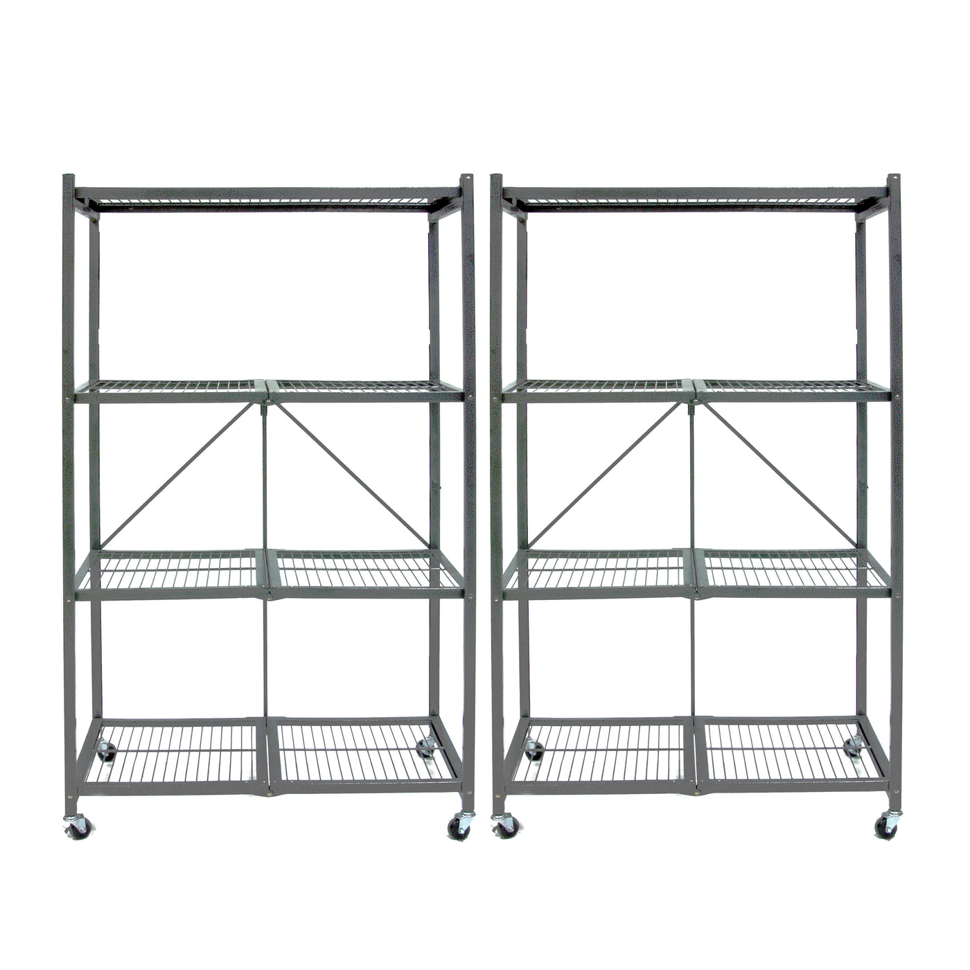 R5 Series: 4-Shelf Large Storage Rack-2 pack