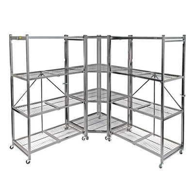 R5 Series: 4-Shelf Large Corner Rack