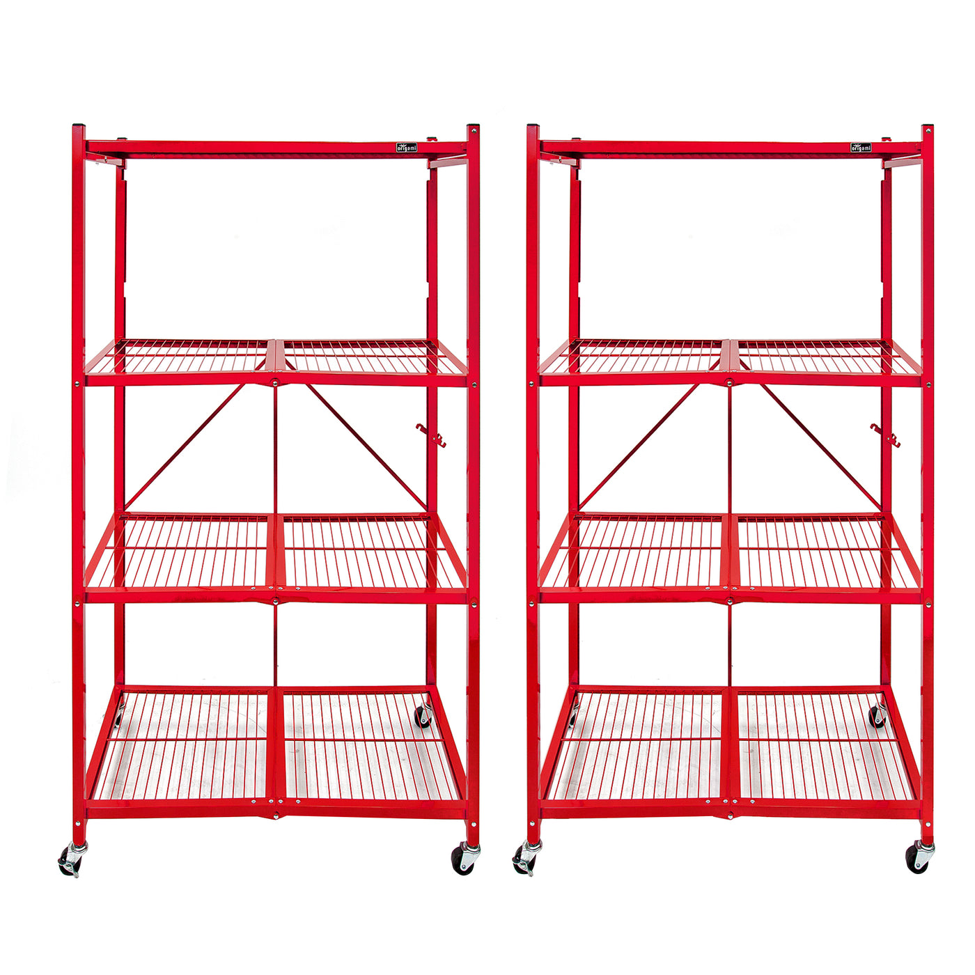 R5 Series: 4-Shelf Large Storage Rack-2 pack